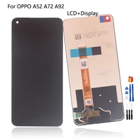 original lcd for oppo a72 a92 a52 2020 display cph2069 cph2067 touch screen with free shipping and gift tools