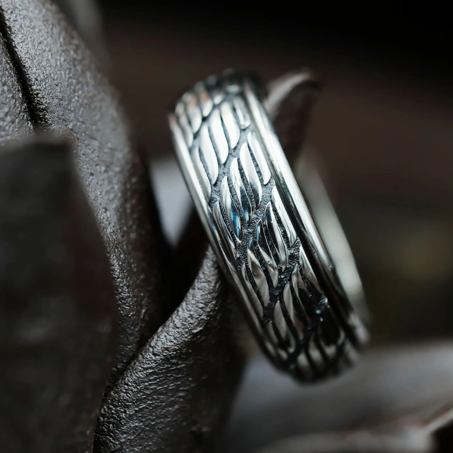 Кольца для влюбленных из тибетского серебра вращающиеся кольца 925 пробы с