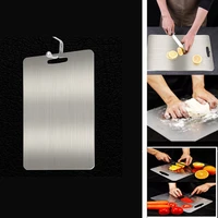 stainless steel heavy duty cutting board chopping board multi function sterile mildew proof chopping board for kitchen