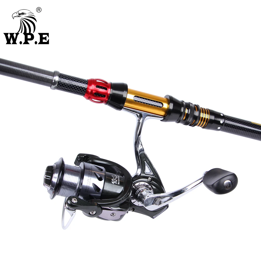 Спиннинговая Рыболовная катушка WPE Steel Man 2 2000 3000 4000 5000 6000 с 10 + 1 шарикоподшипником