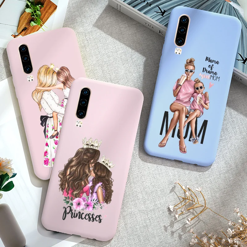 Чехол Candy Super Mom для Huawei P20 P30 Lite Pro P smart 2019 P40 E Smart Z мягкий силиконовый чехол|Бамперы| |