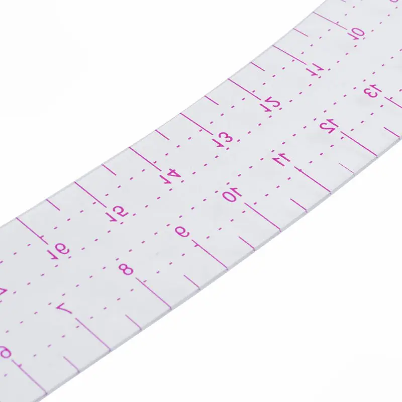 

SODIAL(R) 11.8" Long Comma Shaped Plastic Transparent French Curve Ruler Spline