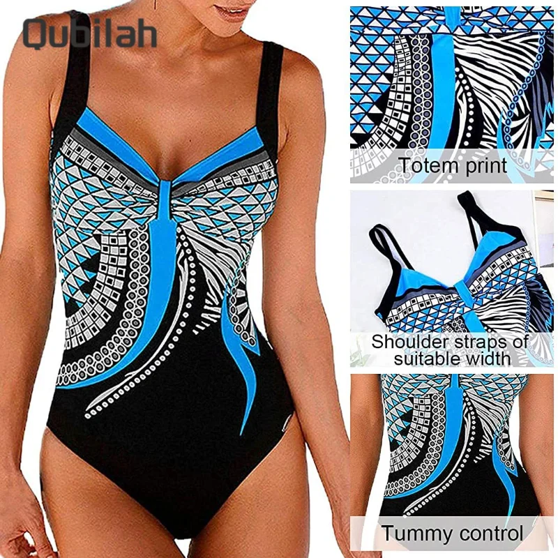 

Цельный сексуальный комплект бикини, купальник с принтом, женский купальник пуш-ап, 2021, пляжный купальный костюм, летний купальный костюм, Н...