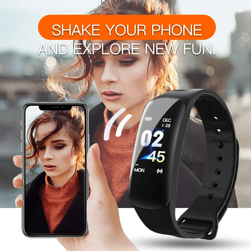 Wearpai C1Plus, умные часы, кровяное давление, фитнес-трекер, пульсометр, умный браслет, черные мужские часы для спорта, альпинизма