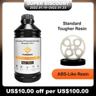 Стандартный фотополимер FUNGDO для 3D-принтера, АБС-пластик, материал для 3d-печати, фотополимер, 405 нм, УФ светильник светочувствительный, для ЖК 3D-принтера, 1000 г