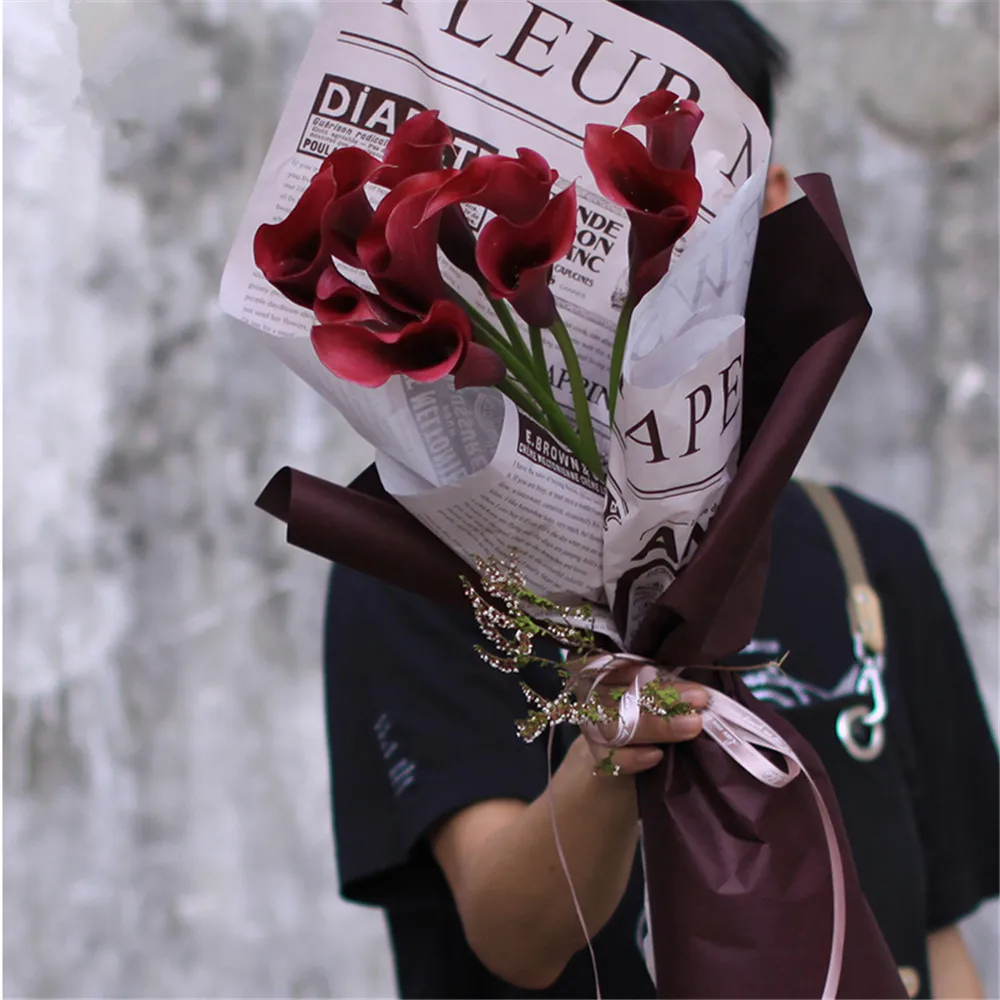 Упаковочная бумага для цветов 10 ярдов 40 г | Дом и сад