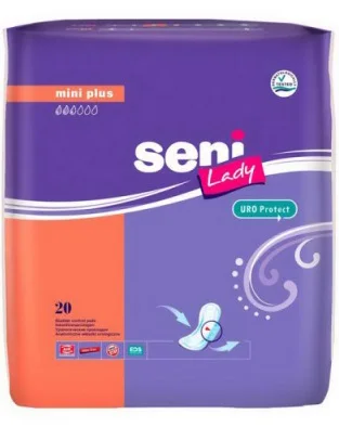 BELLA Прокладки урологические SENI LADY Mini plus 20шт | Красота и здоровье