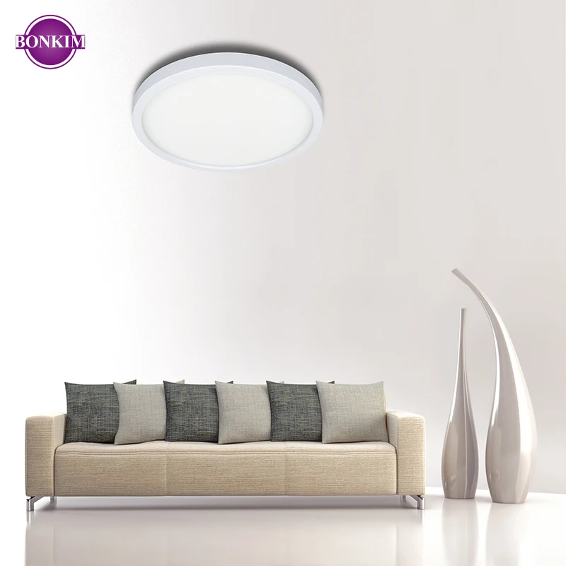 Светодиодные потолочные панели света Теплый Холодный белый затемнения простой