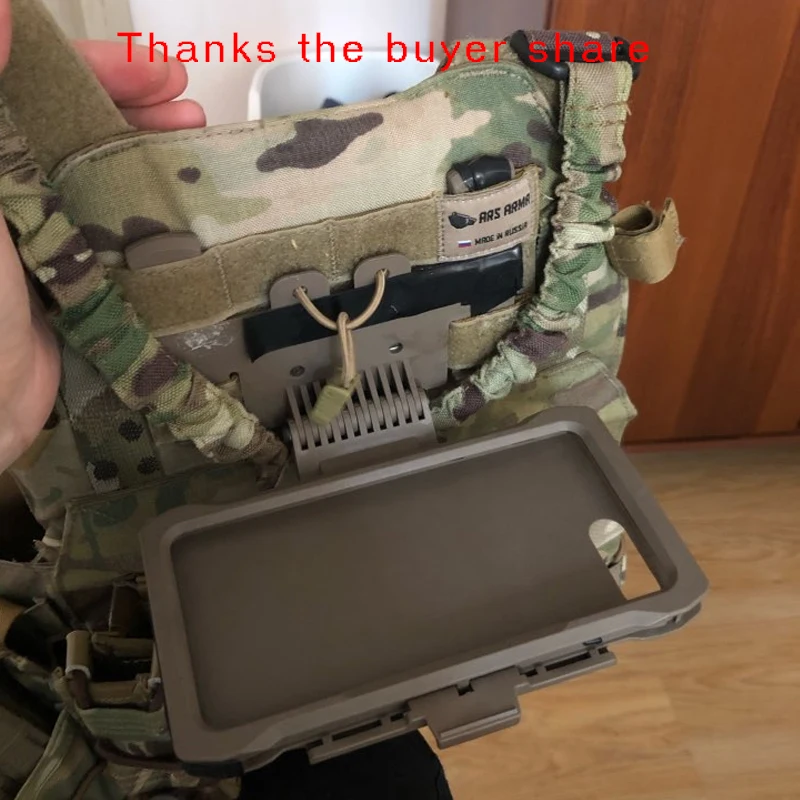 Новый военный FMA Molle тактический вещевой мешок плюс карман для мобильного