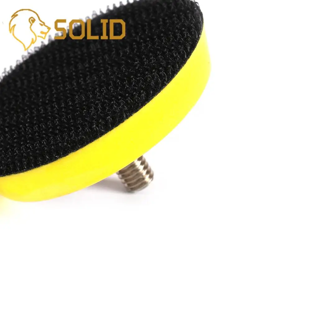 50mm Pneumatic Backer Plate Pad for Car Polisher Dual Action Polishing Tool Hook &amp Loop Pads 2Pcs | Инструменты