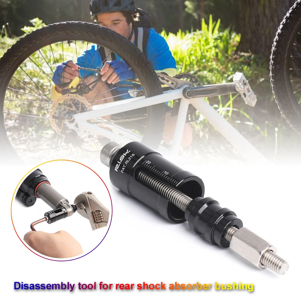 Mountain Bicycle Rear Shocks Repair Tools MTB Bike Shock Absorber Bushing Install/Removal Tool Kit For FOX Rockshox CCDB DU | Спорт и