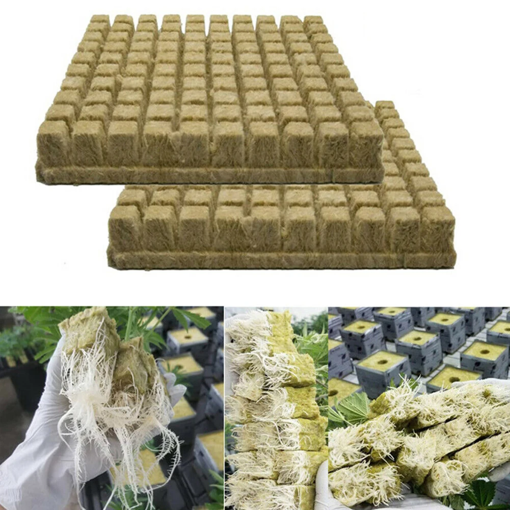 25x25x40 мм кубики Rockwool мини сельскохозяйственная Гидропоника для выращивания