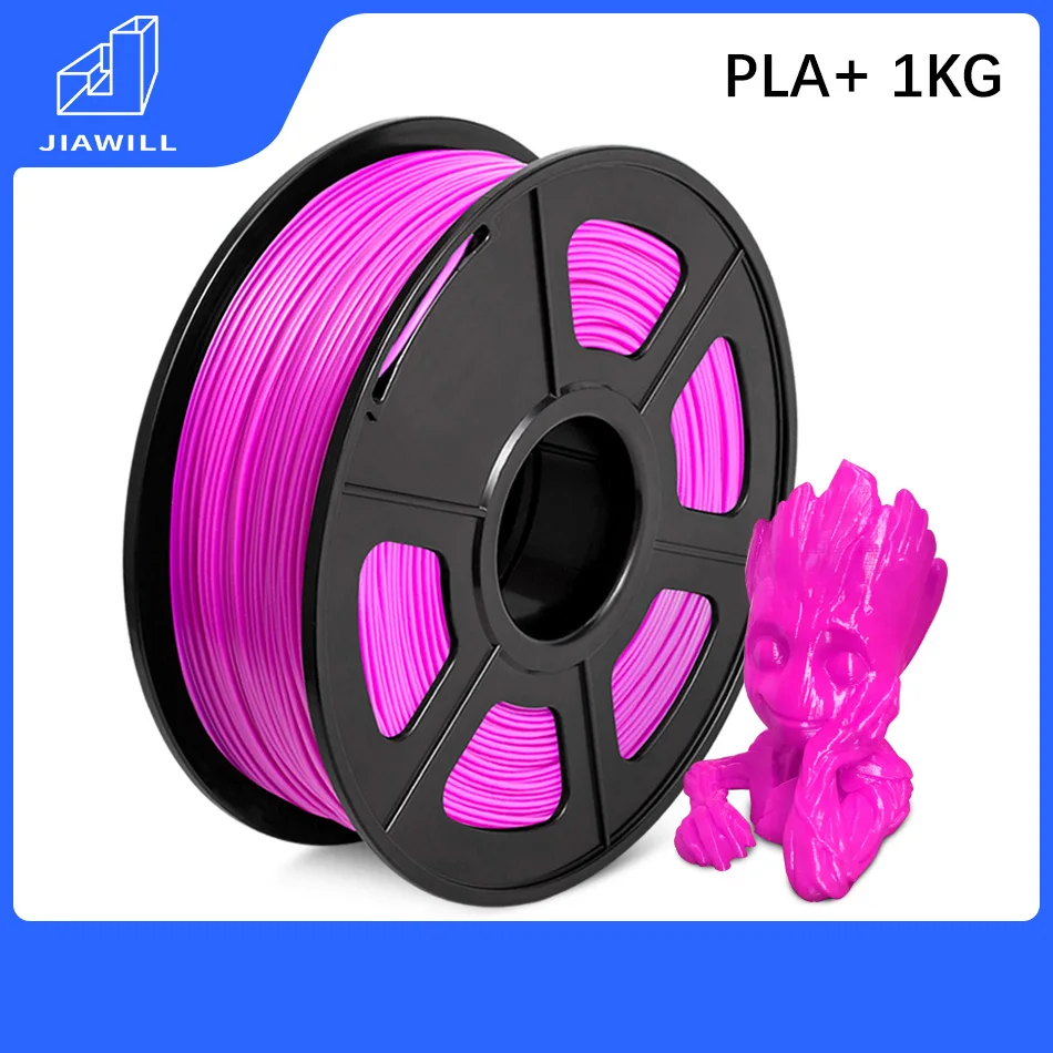 

PLA PLUS Filament Plastic PLA 1.75mm 1kg 3D Printer Filament 3D Printing Materials Excellent Toughness Non-toxic High Density