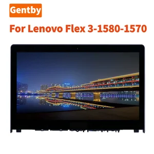 best screen for lenovo lp156wf4 display lcd screen 15 6 inch screen for lenovo flex 3 1580 flex 3 1570 19201080 free global shipping