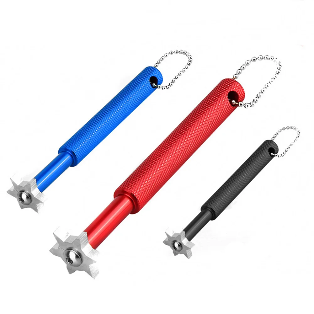 

Golf Sharpener Club Grooving Sharpening Tool Golf Club Sharpener Strong Alloy 6 Heads Wedge Golf Club Grooving Sharpening Tool