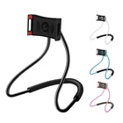 Регулируемый держатель для телефонов с поворотом на 360 градусов, подвесной держатель для ленивых сотовых телефонов, аксессуары для iPhone, Xiaomi, держатель-подставка