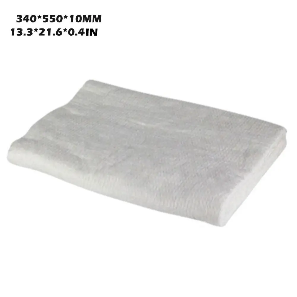 Стекловолоконный глушитель для мотоцикла белый выхлопной трубы хлопковый мотор