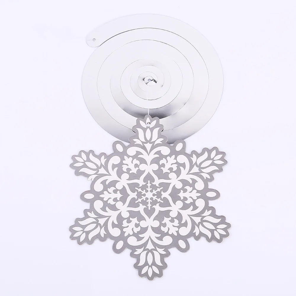 Рождественские украшения для дома снежинки лазерные блестки ПВХ блестящие