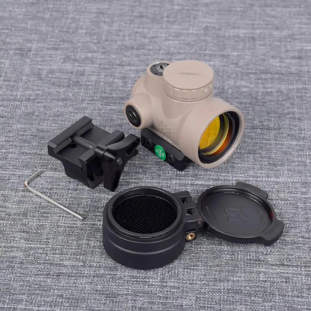 Тактический оптика Trijicon MRO Стиль Red Dot прицел с низким креплением высокое