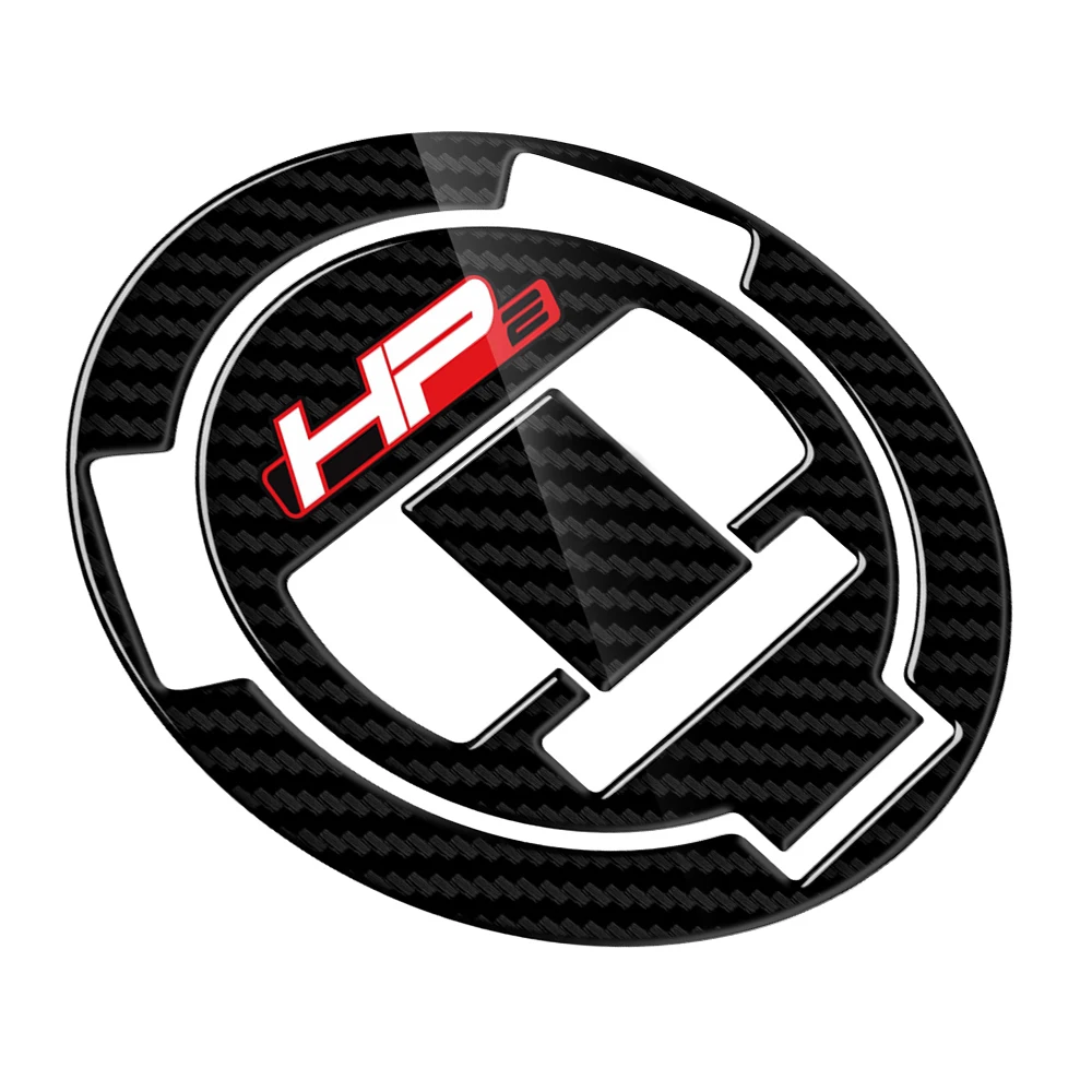 

3D Carbon-look Motorcycle Fuel Gas Cap Protector Decals Case for BMW HP2 Sport 2008-2011