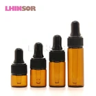 Флаконы для эфирных масел Doterra с пипеткой, 100 шт.лот, 1 мл, 2 мл, 3 мл, 5 мл