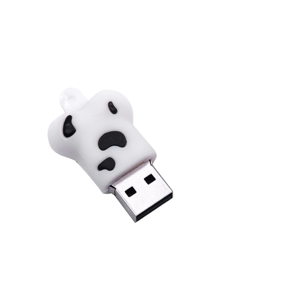 Флеш диск USB 2 0 Cartoon Bone 64 ГБ 32 128 МБ реальная емкость Pendrives U Disk креативная милая