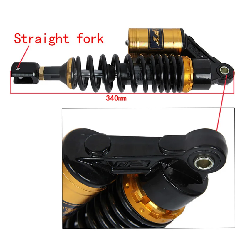 Универсальный Воздушный амортизатор POSSBAY 320 мм для мотоцикла задняя подвеска Honda
