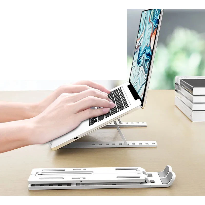 

Adjustable Multi-angle Tablet Phone Stand Portable & Foldable Tablet Riser Universal Desk Stand for Mobile Devices
