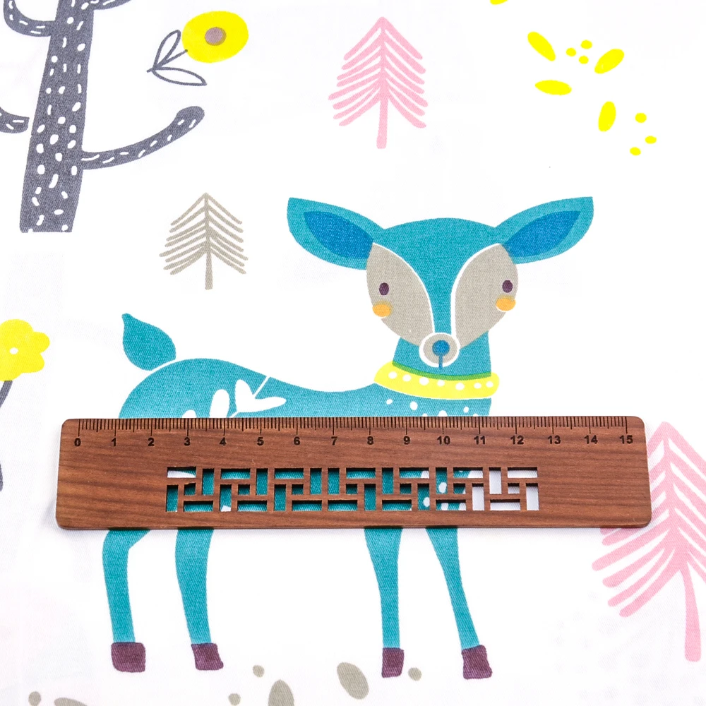 Teramila мультфильм Животные и растения шаблон хлопок ткань лоскутное светильник