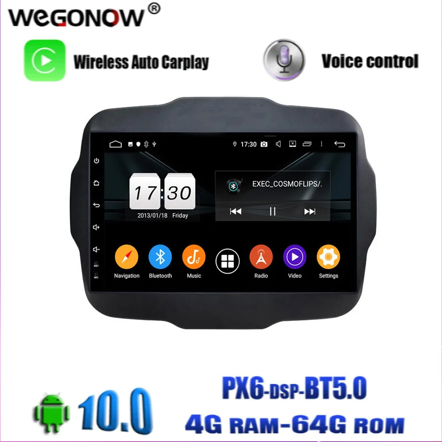 Автомобильный DVD-плеер PX6 DSP HD TDA7851 Android 10 0 4 ГБ 64 GPS навигация карта RDS радио Wi-Fi Bluetooth