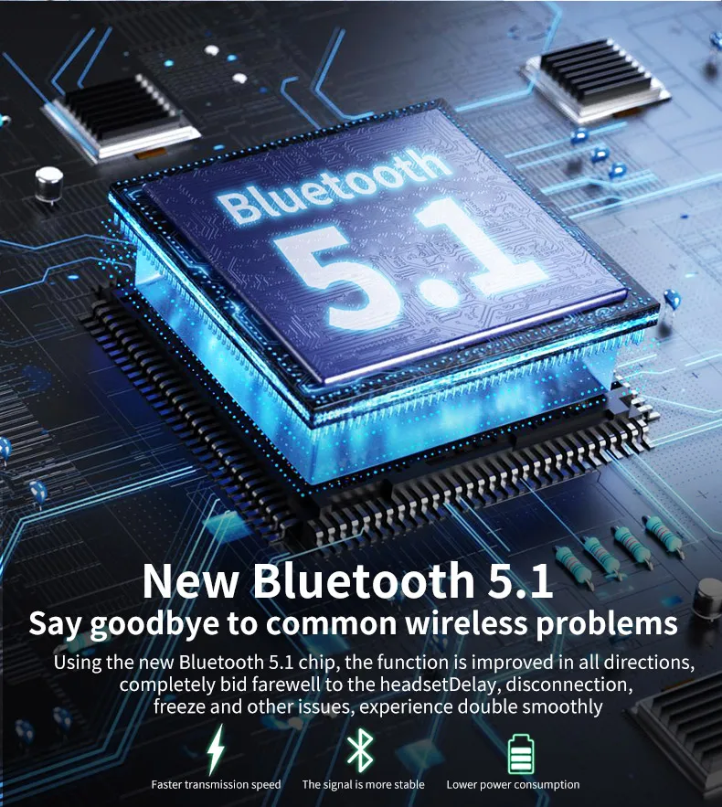 Bluetooth гарнитура ANC ENC с шумоподавлением TWS сенсорное управление|Наушники и