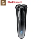 Бритва YouPin BlackStone 3 Pro электробритва, моющаяся, водонепроницаемая, с ЖК-дисплеем, Type-C, зарядка
