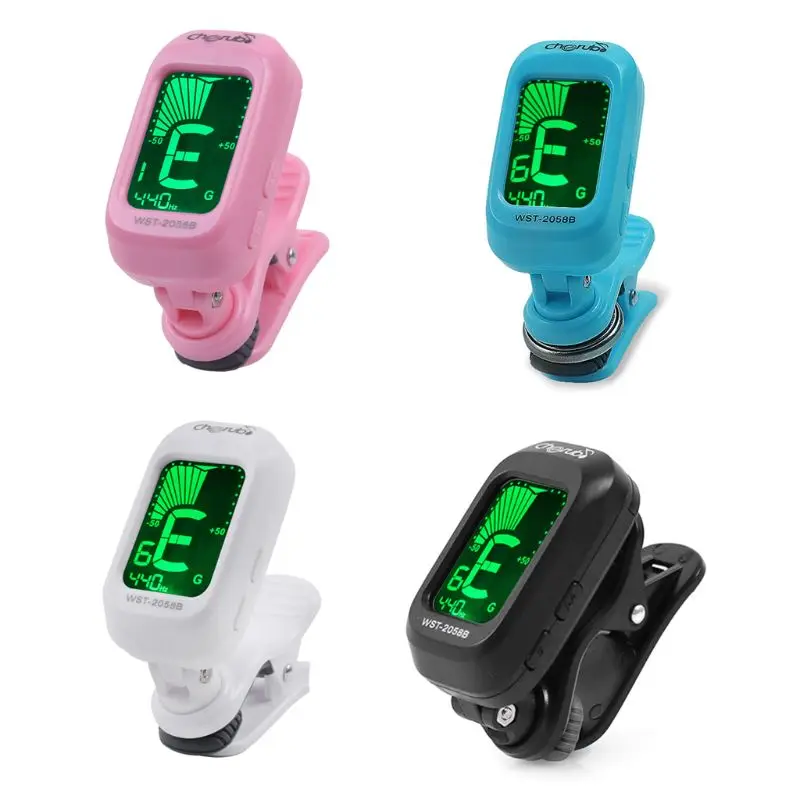 

Folk Acoustic Guitar Tuner Violin Ukulele Bass Electronic Tuning Tuner Stringed Musical Instrument Accessories Guitar Bass D0LB