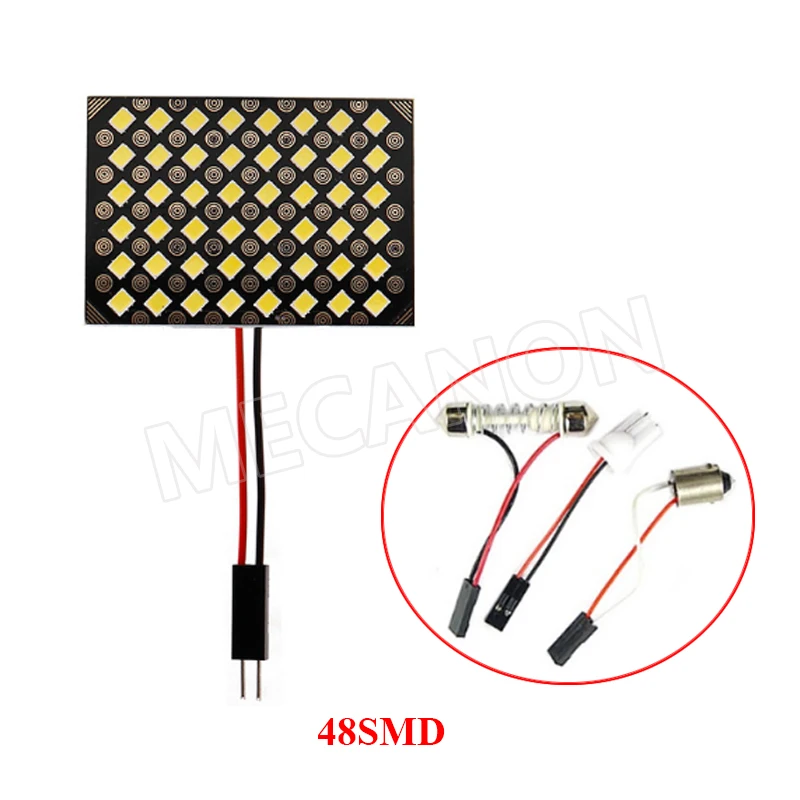 10X супер белый автомобильный купол для чтения аксессуары Светодиодная панель 12 24