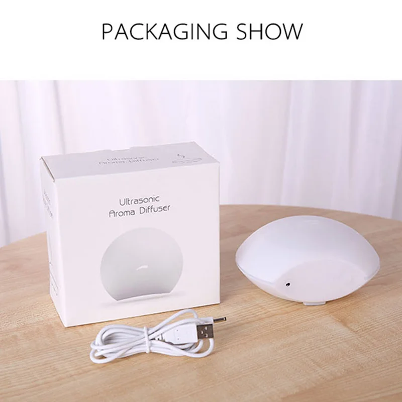 

USB air humidifier electric aroma essential oil Diffuser Cool mist maker Ultrasonic Air Humidifier for home80ml Diffuser
