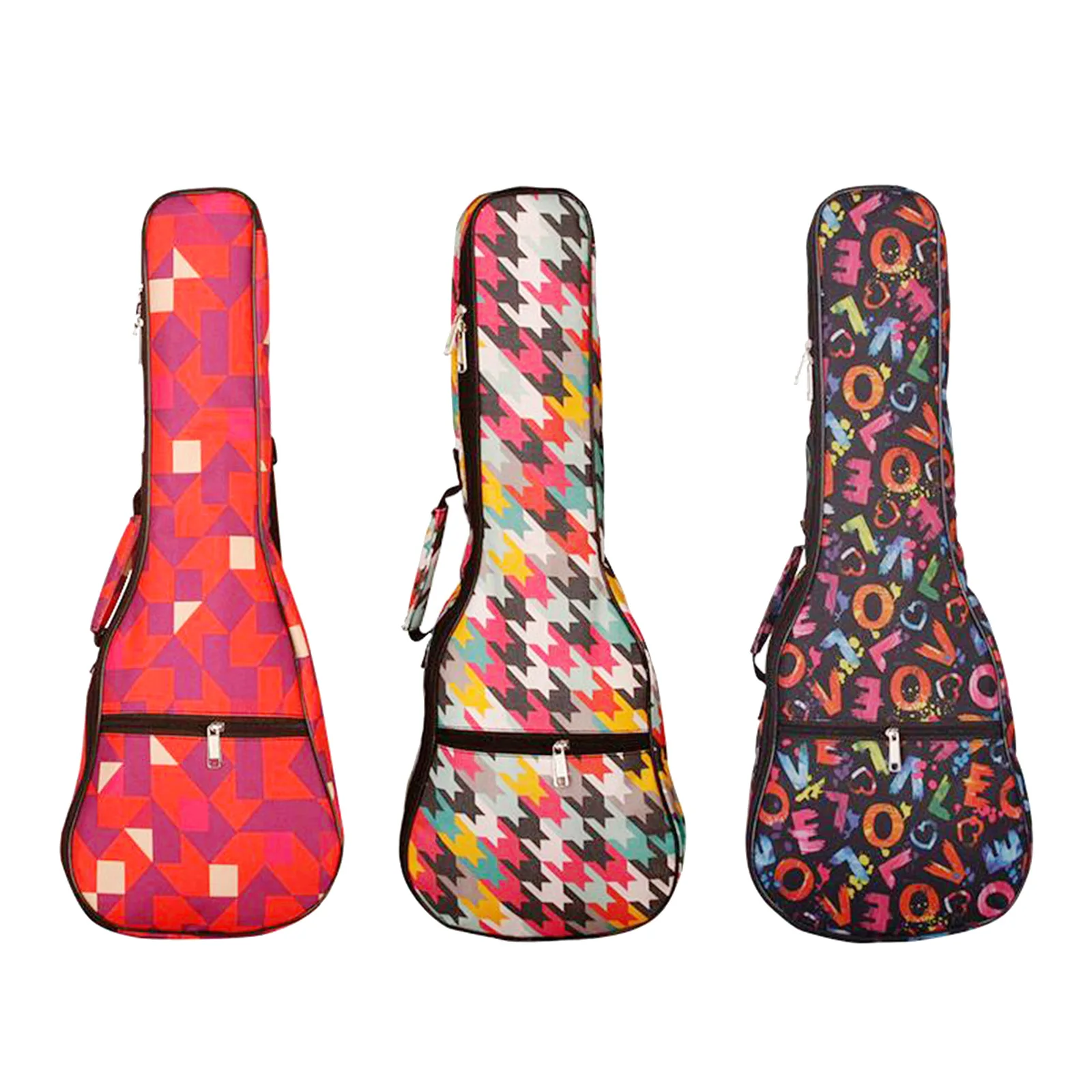 

21/23/26'' inch Ukelele Carrying Gig Bag Case Uku Thickness Padded Backpack