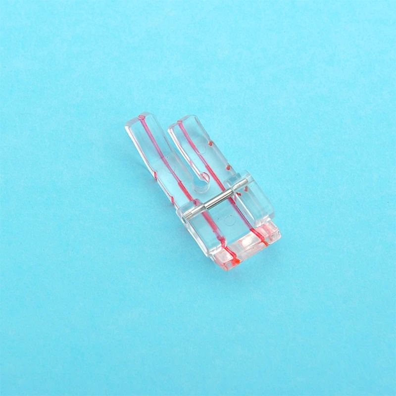 

Patchwork Clear Presser Foot 1/4" (Quarter Inch) Sewing Machine Presser Foot Quilting - Low Shank Snap-On