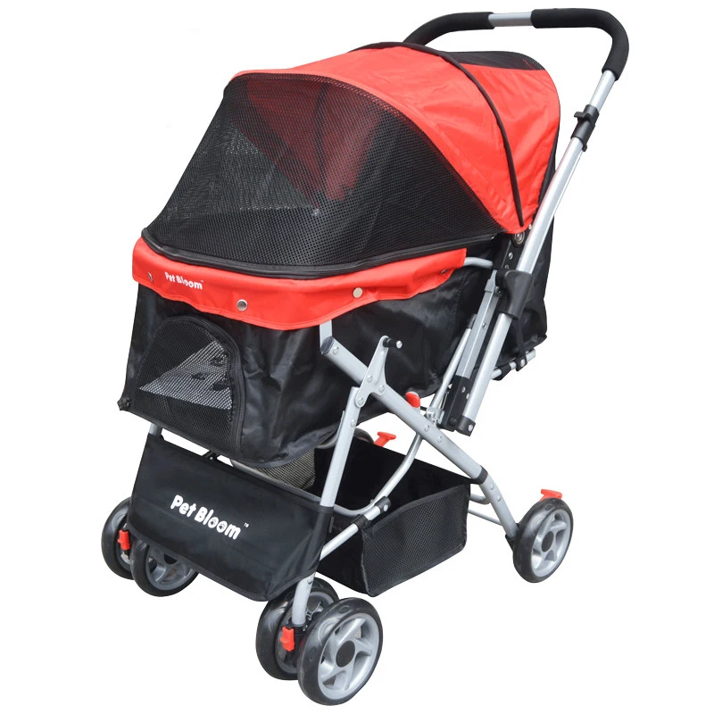 Портативная Складная Тележка для животных среднего размера Кошка Собака Тедди