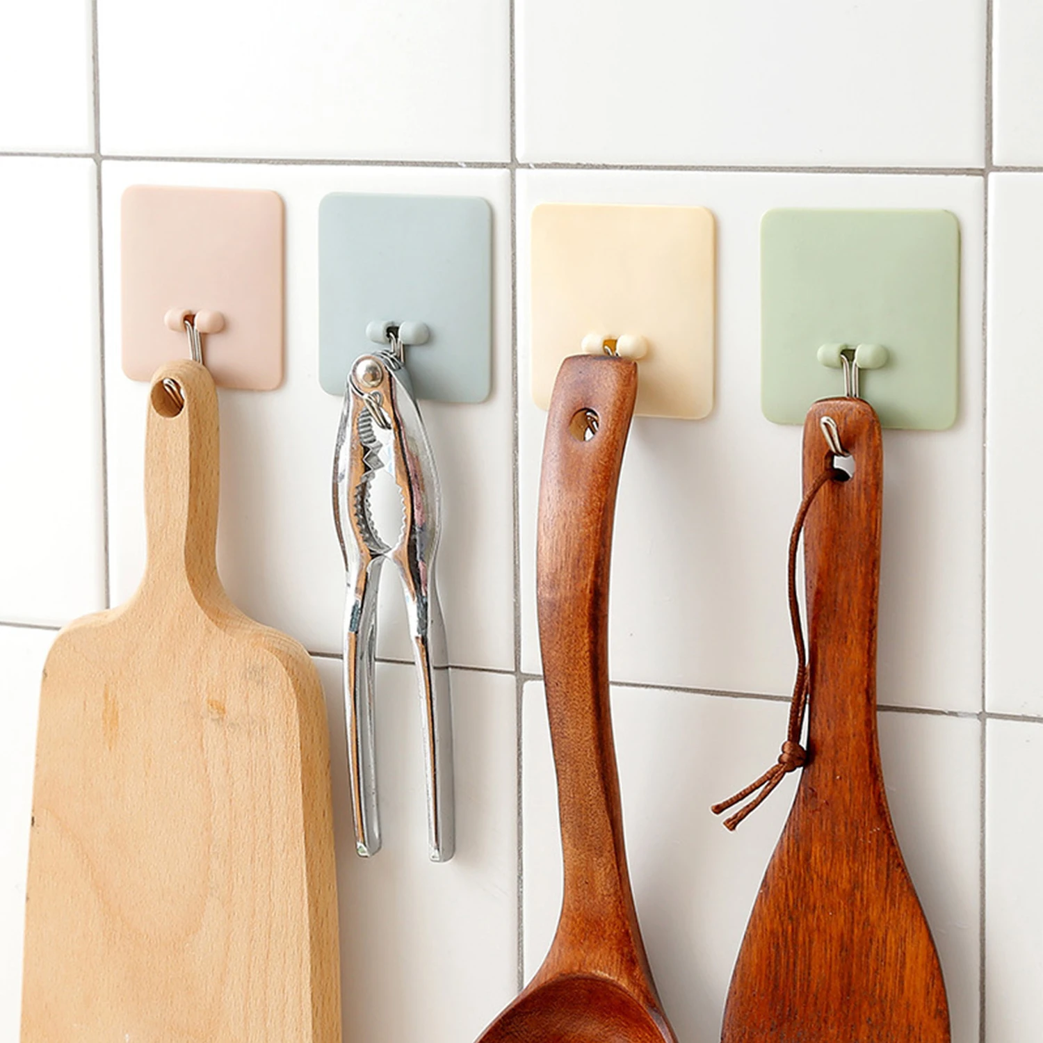 Настенный крючок на клейкой основе вешалка для полотенец в ванную комнату