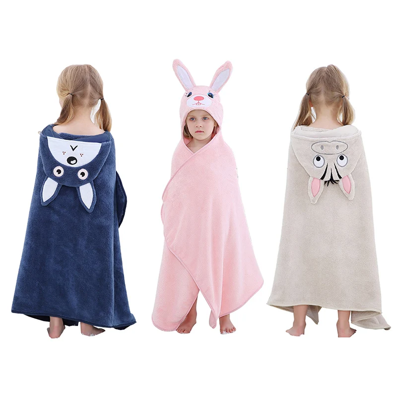 Детское банное полотенце Chun Ke супермягкое абсорбирующее быстросохнущее пляжное