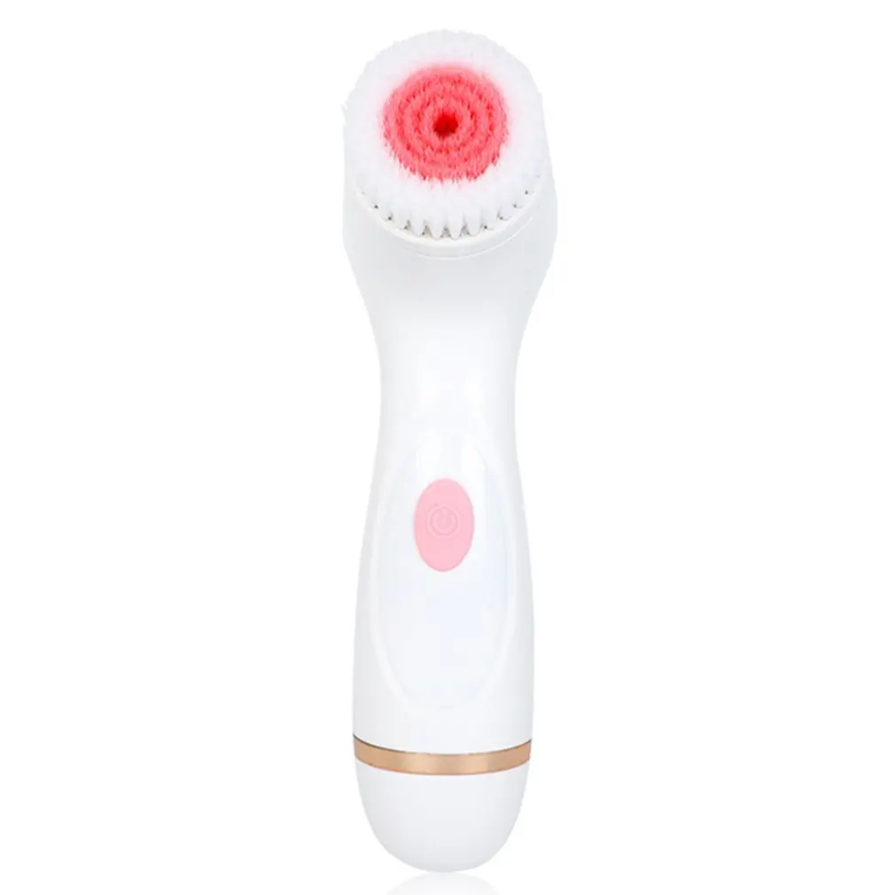 

Silicone Cleanser Ultrasonic Face Brush Wireless Charging Soft Hair Beauty Instrument Pore Cleansing Artifact