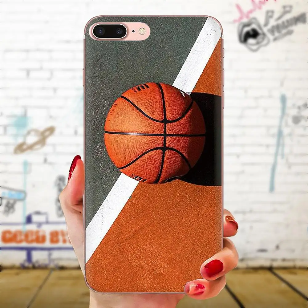 Phone Case Silicone For Sony Xperia Z Z1 Z2 Z3 Z4 Z5 compact Mini M2 M4 M5 T3 E3 E5 XA XA1 XZ Premium Basketball | Мобильные