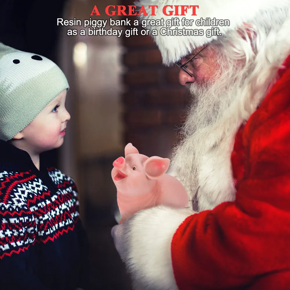 Мультяшная полимерная свинка копилка для монет Копилка в форме свиньи экономии