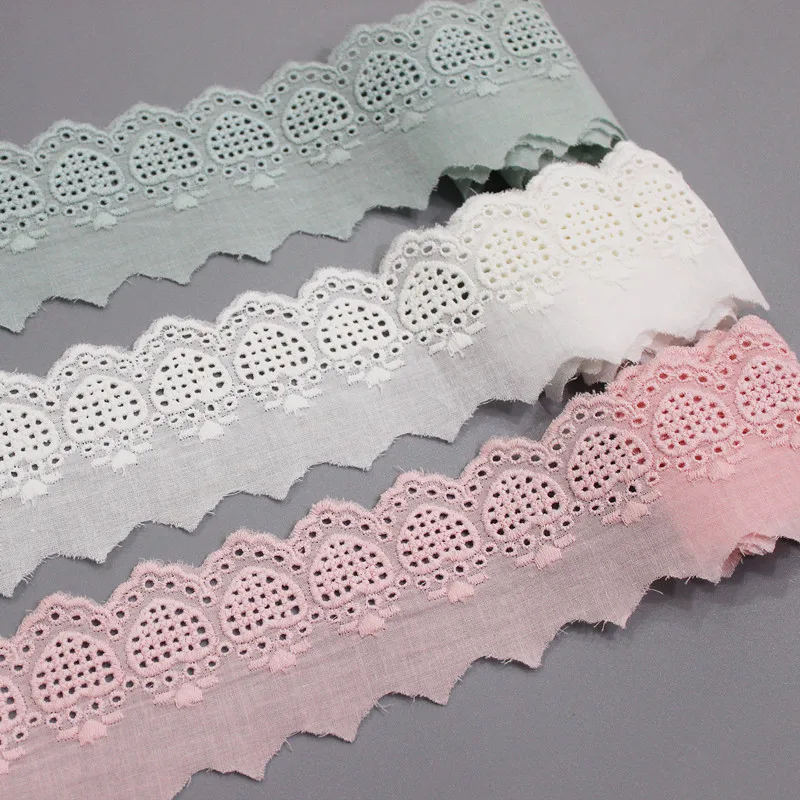 5 ярдов/лот клубника любовь розовый бобовый зеленый Чистый хлопок ткань