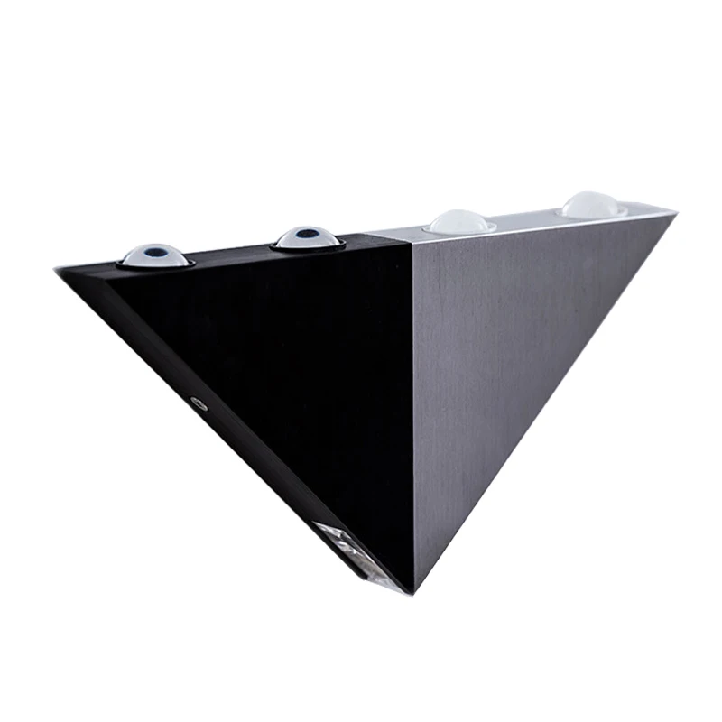 

Triangle Led Wall Lamp Aluminum Bedside Light Wall Art Luminaire Lamps for Bedroom Stairway 5W cafe Bar Home Decoration Lighting