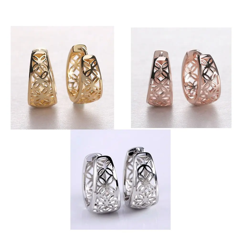 Античные винтажные женские серьги элегантные амулеты полые ювелирные изделия