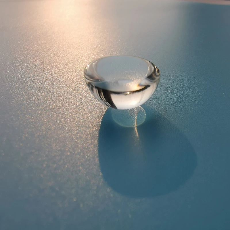 

Flat convex lens customized optical lens diameter 16mm, focal length 10mm, special glass instrument