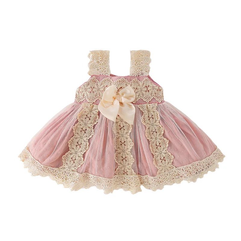 

Children Spanish Lolita Dress Toddler Girl High Quality Dresses for Princess Wedding Party Spain Turkish Kids Clothes Frock Robe