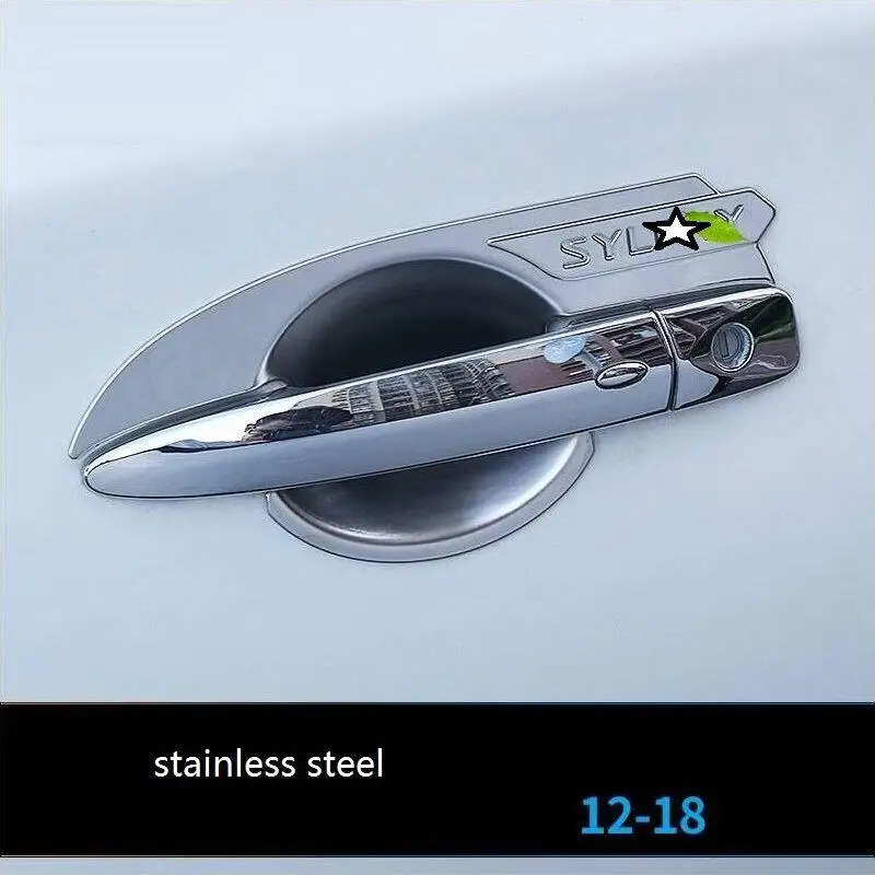 Автомобильная Ручка Дверной замок внешний Хромированный Авто модифицированный