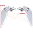 Алюминиевые поворотные плавники для лодки 63x24,5 мм с кронштейном для электрических моделей 75-85 см.15-.21 Nitro